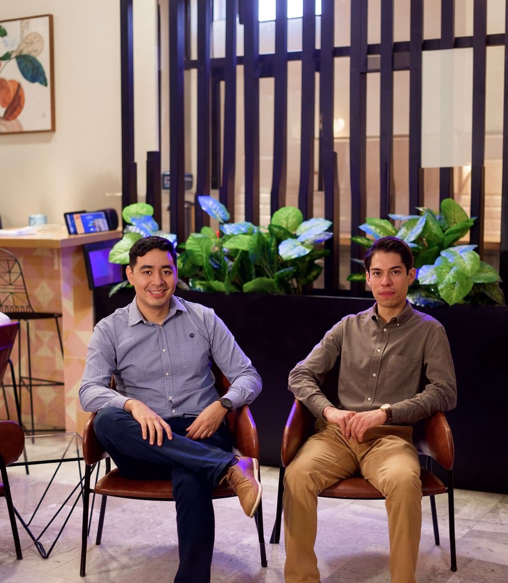Fundadores de Osmo Digital en las oficinas de la empresa